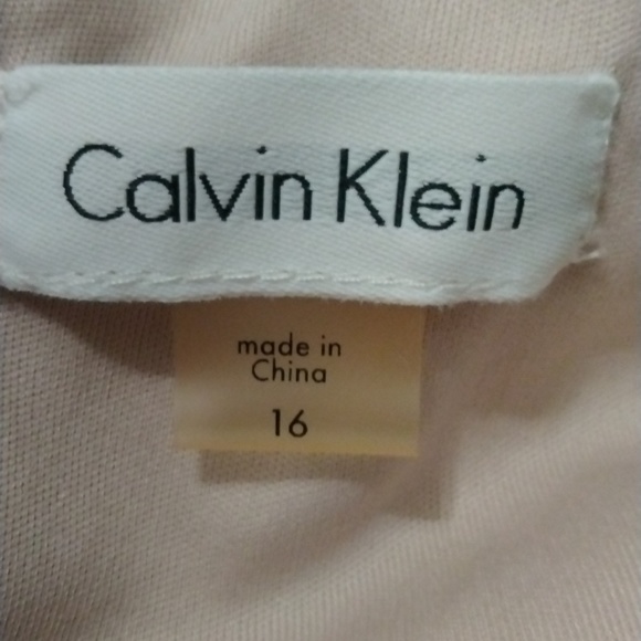 Beautiful pink and tan formal dress - Picture 3 of 3